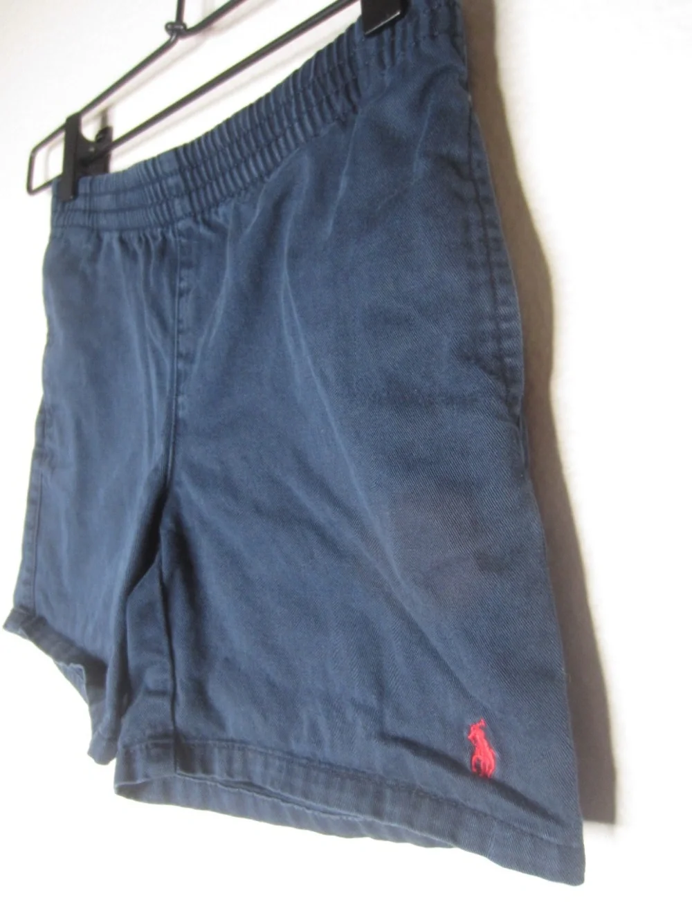 Polo Ralph Lauren Pull On Chino Shorts Navy Cotton Elastic Waist - Size 5T